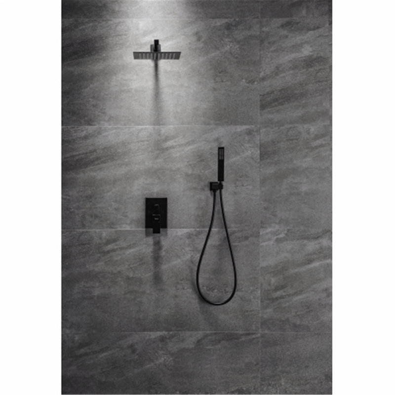 Robinet de douche seulement, Noir