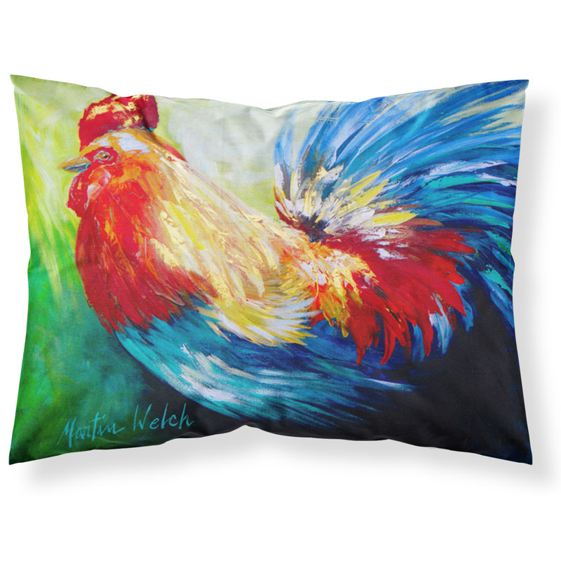Taie d’oreiller à eau tressée coq chief big plumes