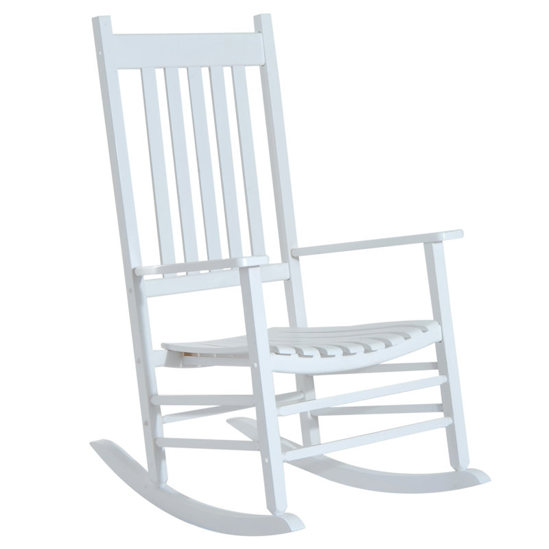 Alinn Rocking Chair, White