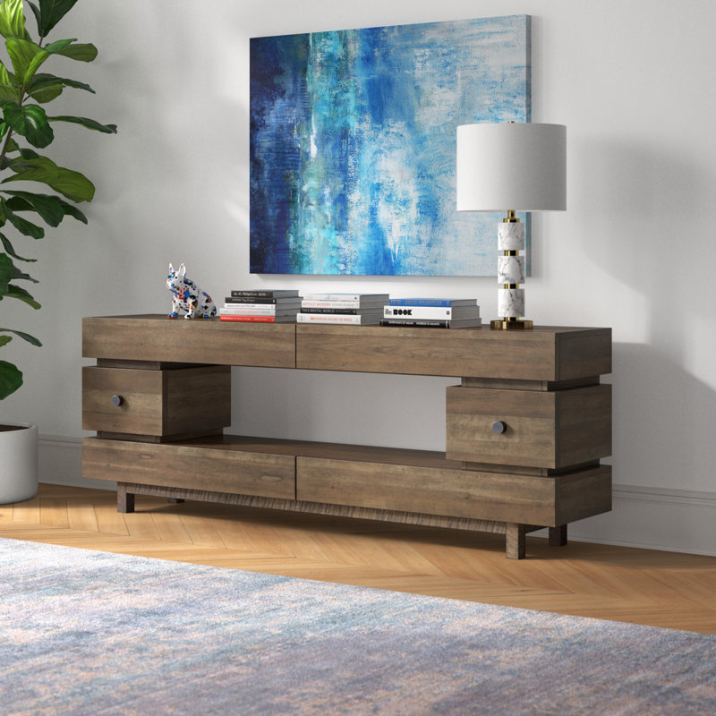 Epicenters 80'' Solid Wood Console Table