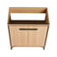 Base de meuble-lavabo 30 po sans lavabo, armoire de rangement avec portes, bois d'ingénierie