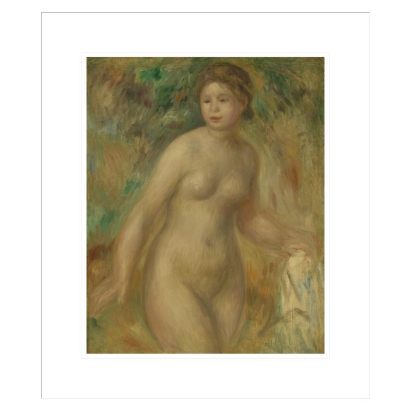 «Nude» par Pierre-Auguste Renoir, impression giclée sur cadre, H 20,7 po x l 17,75 po