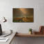 Tableau mural en métal doré « Phare de la Voie lactée » de Luxe, 40,6 cm x 30,5 cm-938510800