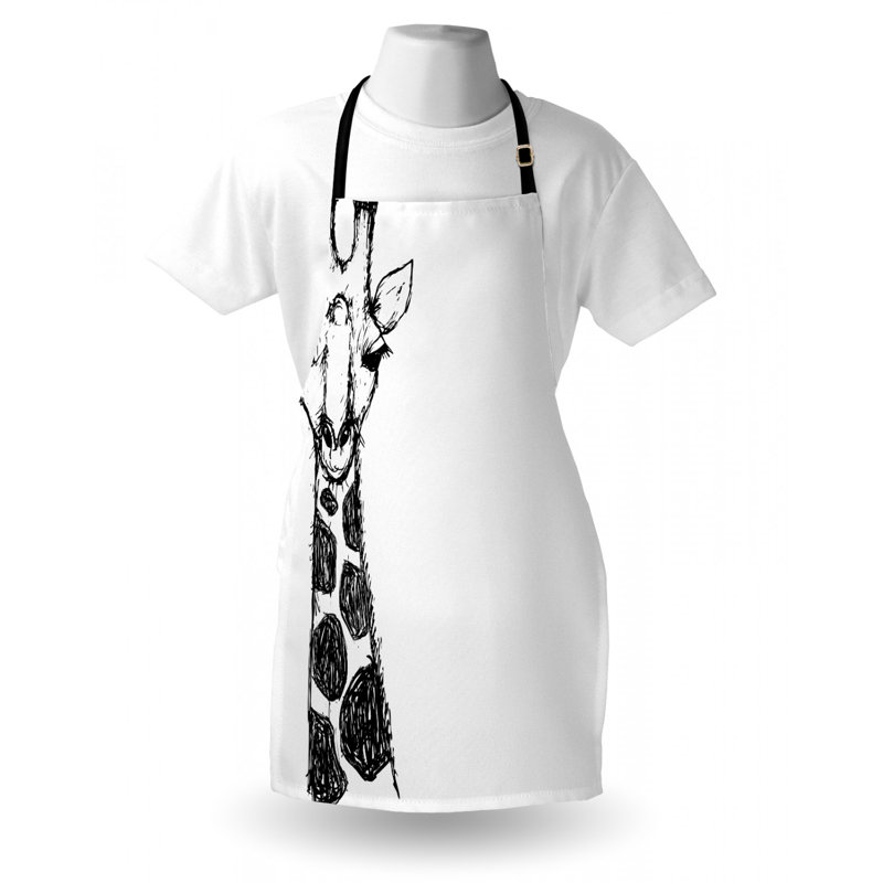 Tablier giraffe safari