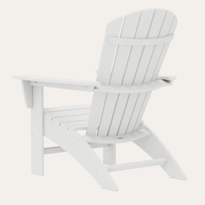 Chaise Adirondack POLYWOOD Nautical Curveback