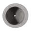 Pot à fleurs - oxyde de magnésium, finition gris pierre, 24,35 po H, 9,58 l, 9,31 P, 13,22 lb fabriqué en oxyde 24 de hauteur, de largeur, de profondeur,