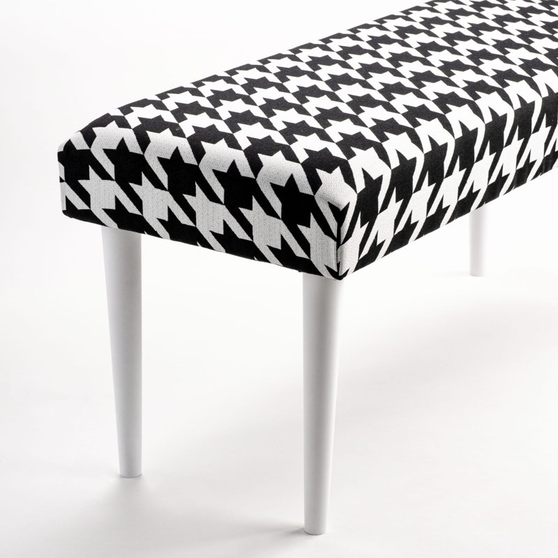 Rheems Velvet Upholstered Bench, H45 x W100 x D30cm