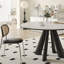 Ensembles de table ronde simple de style français-102621757