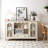 Simple solid wood sideboard