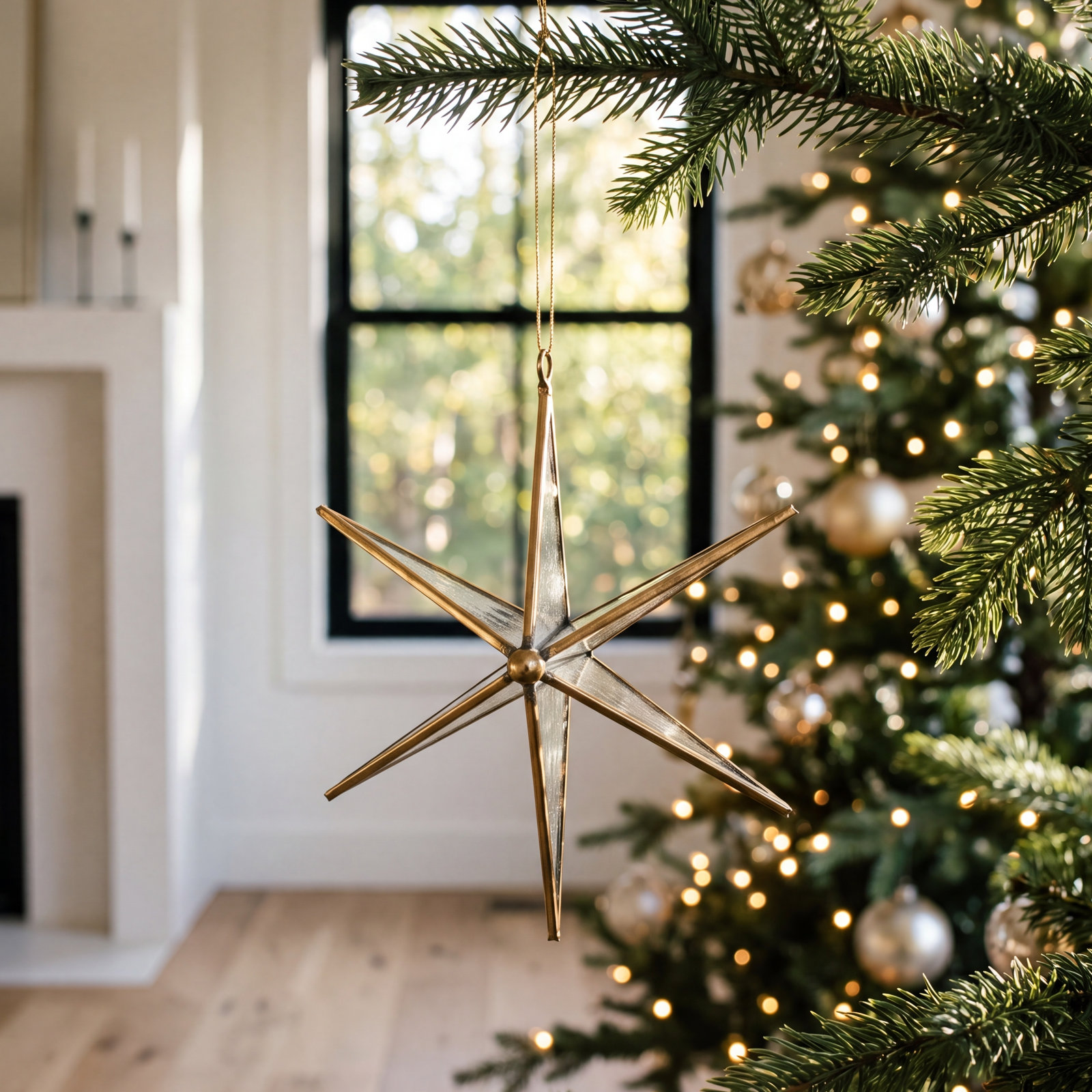 Holiday Shaped Ornament, 6.5" H x 6" W x 1.75" D