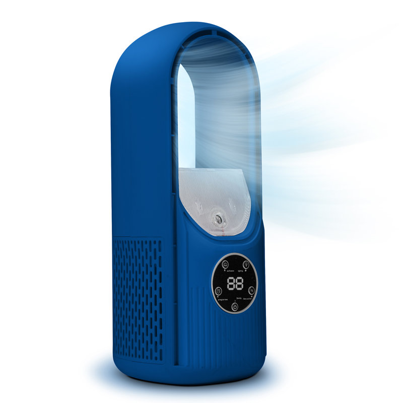 Ventilateur de table 4 en 1, humidificateur et purificateur