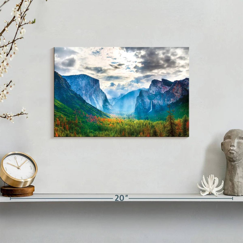 Parc national pittoresque de Yosemite, H 8 po x l 12 po x P 1 po