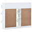 Meuble à chaussures 2 tiroirs avec tiroirs - rangement moderne blanc pour couloir, tiroirs de couloir, style, peu encombrant-277266408
