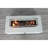 Rectangular Concrete Propane Fire Pit Table With Fiber Reinforcement