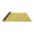 Oriental Machine Made Power Loom Wool/Polyester Area Rug in Yellow-78102730