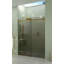 Equinox 56 - 60 in. x 78 in. Fully Frameless Gray Tinted Sliding Shower Door-430801446