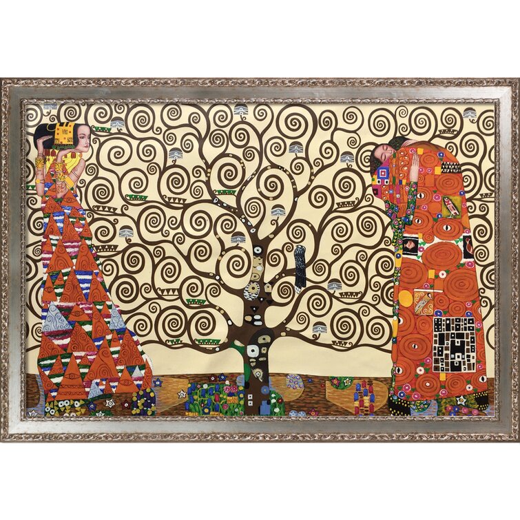 Tree Of Life Stoclet Frieze Detail Of The Left Hand Side Tote Bag by Gustav  Klimt - Bridgeman Prints