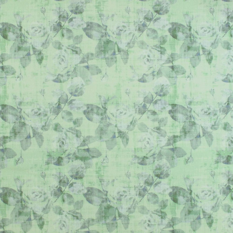 Tissu en treillis palace rose, Vert
