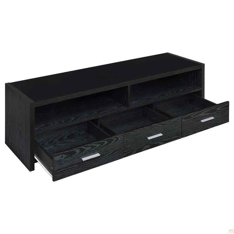 3-Drawer Engineered Wood TV Stand