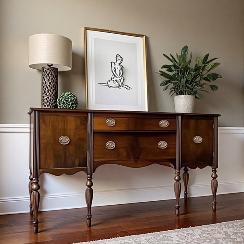 Console American Country Style, H 35,4 po x l 63 po x P 19,7 po