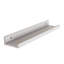 Dura Floating Display Shelf, Lipped Design, Foil-Wrapped Finish-67063327-67063326