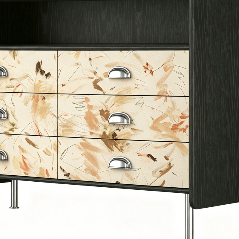 Armoire d'appoint style français rétro
