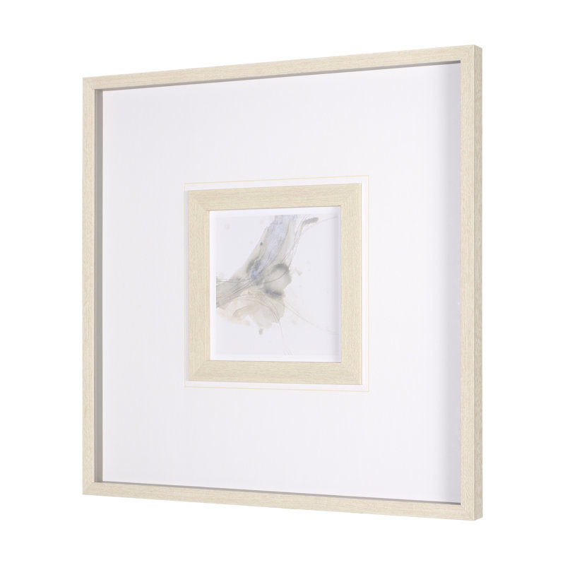 «Vapor VIII» par June Vess a, reproduction d'art encadrée texturée matte sous verre, Vapor IV