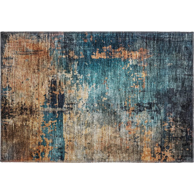 Premium Machine Washable Jessie AMF1206 Abstract Rug