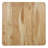 Elainea 32 Inch Coffee Table, Handcrafted Natural Acacia Wood, Square Top With Diagonal Wide Panel Legs