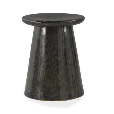 Mullein Ceramic Accent Stool