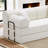 5-in-1 Convertible Sofa Bed - No Assembly Required, 78.7" Oversized Sleeper Sofa, FrameLess Boneless Couch & Removable Washable Corduroy Covers, Includes 2 Pillows, Beige-220835360