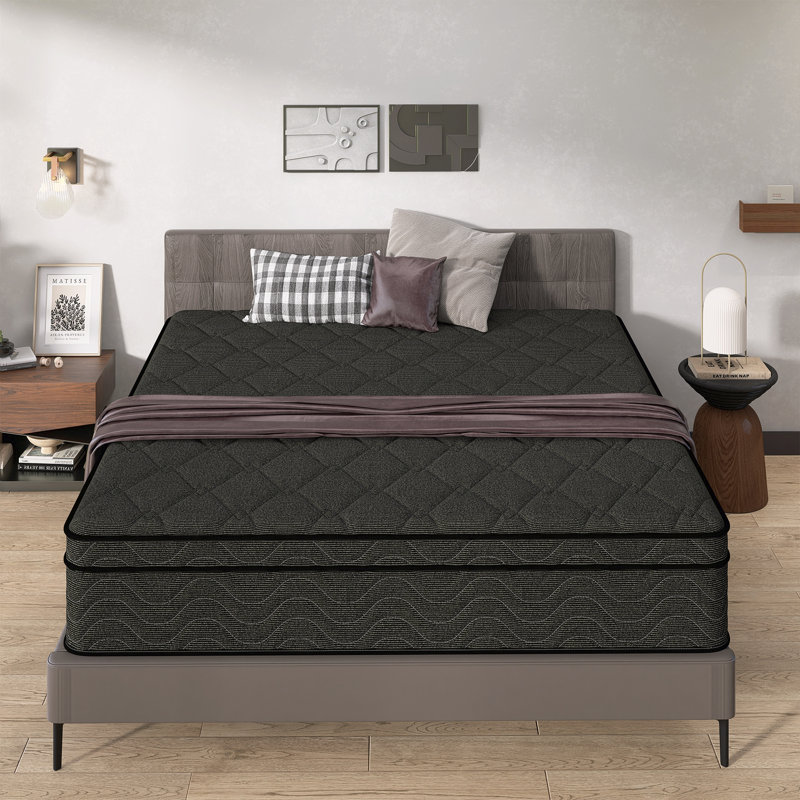 Matelas hybride à ressorts ensachés 12 po, Lit simple, 12"