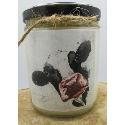 Bougie pour pot de lait en chocolat