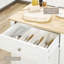 Table roulante pour îlot de cuisine, chariot de service portable avec tiroir-580310423