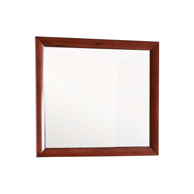 Miroir de commode Munnsville, Cerisier
