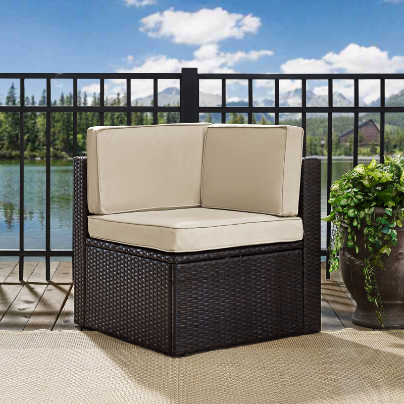 Alante Metal Outdoor Lounge Chair, Sand