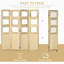 4 Panel Room Divider