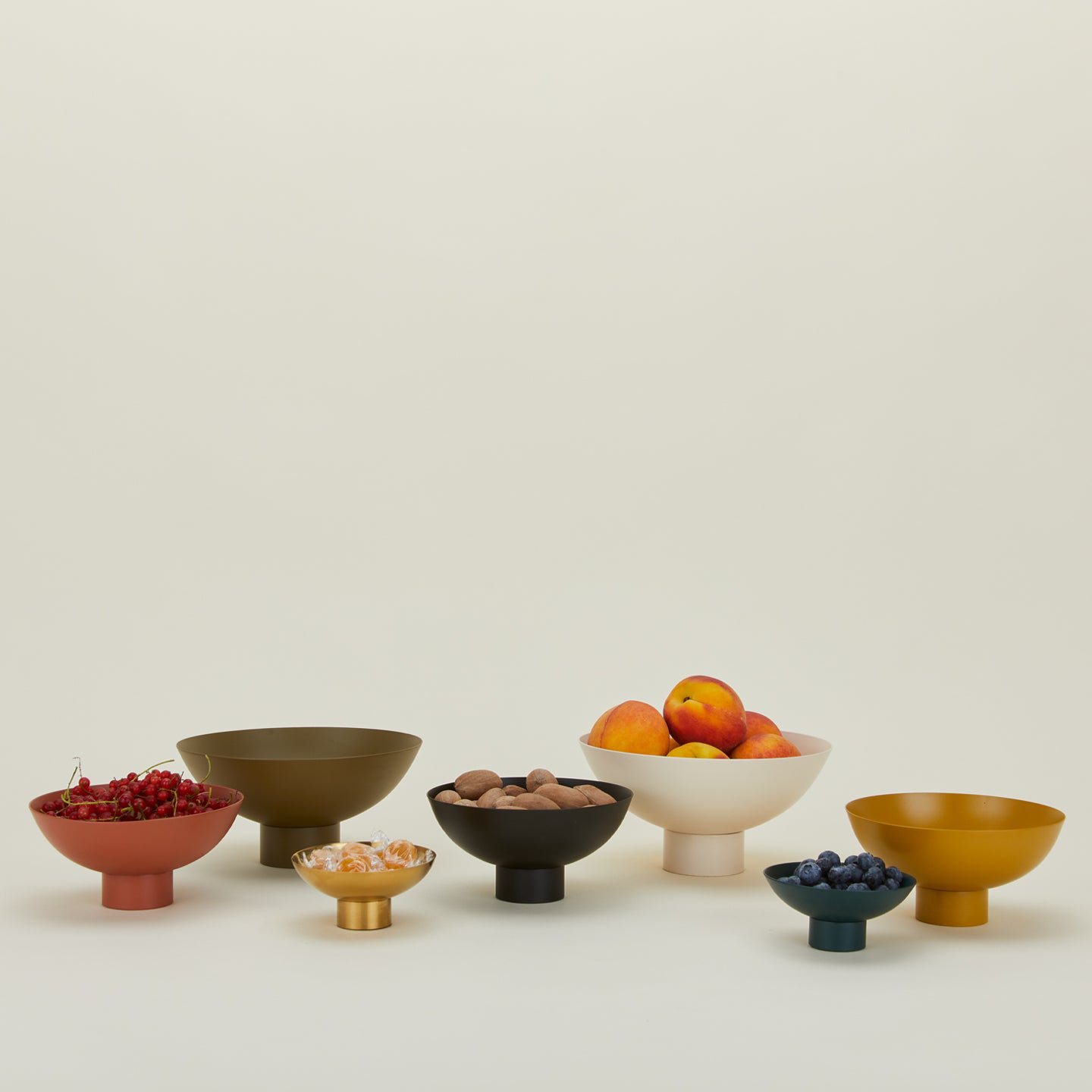 Essential Cereal Bowl, Brass, 4" H x 8" W