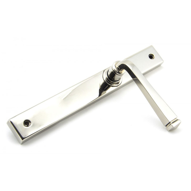 Avon Dummy Door Handle Kit, Polished Nickel