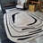 Viscose Striped Indoor Rug-93938971