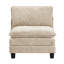 6 modulaires modulaires pour les espaces de vie, avec revêtement en chenille taupe, fabrication en contreplaqué, mousse confortable, coussins réglables, réversibles et housses amovibles-236533313-236533315
