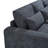 Modern Large L-Shape Feather Filled Sectional Sofa Modern Sofa Comfy Couch Living Room Sofa-772878461