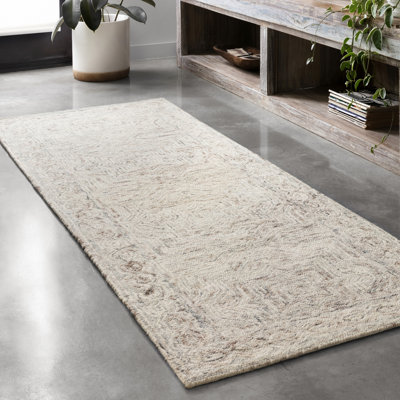 Yancheva Wool Geometric Indoor Rug