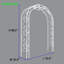 Arche de jardin en métal l 74,4 po x H 98,4 po-650001757