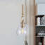 Mini-luminaire suspendu en cuivre 1 lumière Cillin