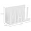 Porte-courrier de bureau, organisateur de bureau moderne en métal pour accessoires et documents de bureau