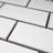 Porcetile 11.64 in. x 11.46 in. Brick Joint Matte Porcelain Mosaic Wall and Floor Tile