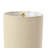 Sculptural Table Lamp with Linen Shade