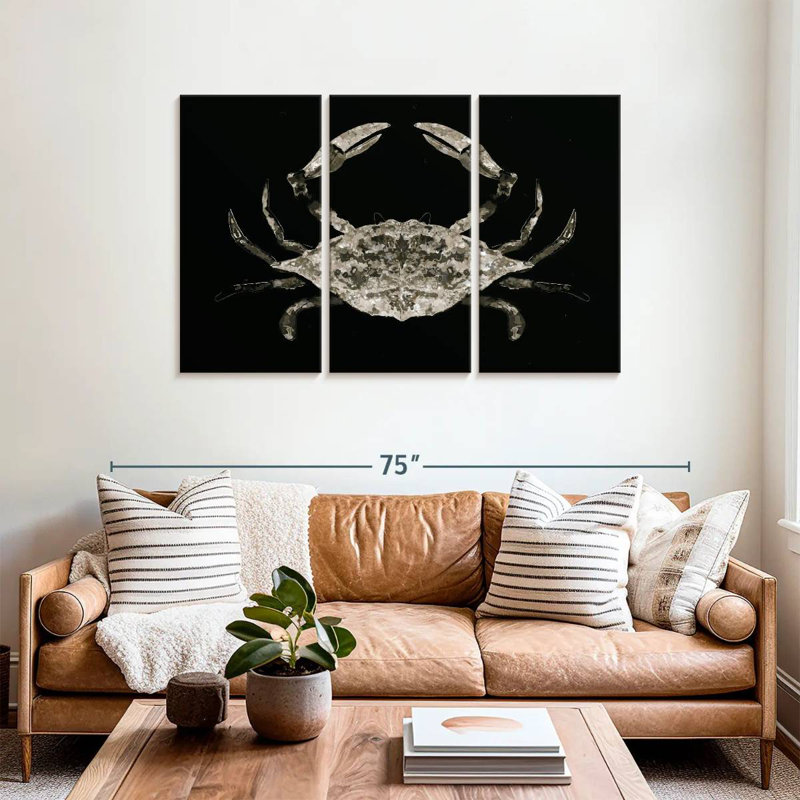 Crabe côtier Brampt I, H 36 po x l 57 po