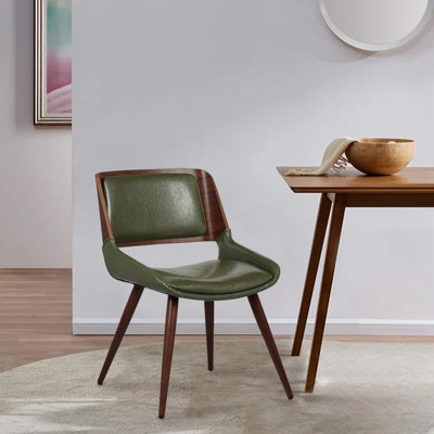 Ayrton Faux Leather Mid-Century Dining Chair